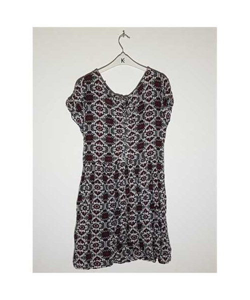 Rochita de vara multicolora cu decolteu la piept H&M