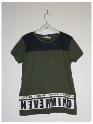 Tricou dama cu detaliu la baza FB SISTER