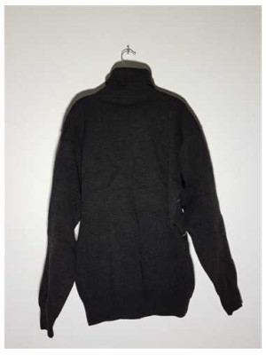 Pulover barbatesc model tricotat cu dungi Yolacan 2