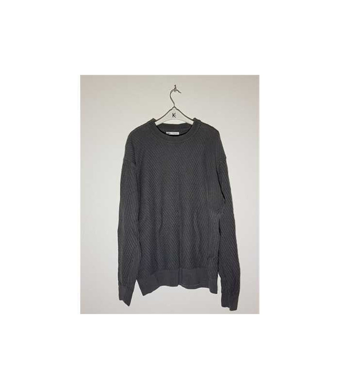 Pulover barbatesc tricotat model Uni Zara