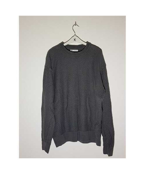 Pulover barbatesc tricotat model Uni Zara