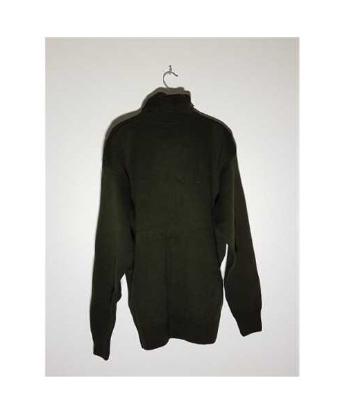 Pulover barbatesc tricotat model cu guler inalt