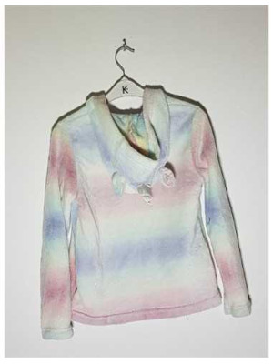 Hanorac pufos pentru copii nodel unicorn H&M 2