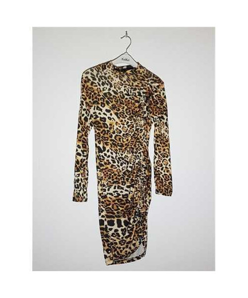 Rochita dama cu print leopard DOGA marime M
