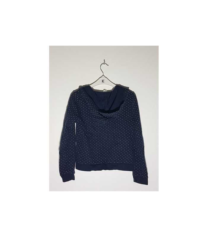 Hanorac cu fermoar pentru copii cu imprimeu buline H&M