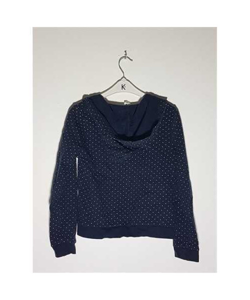 Hanorac cu fermoar pentru copii cu imprimeu buline H&M