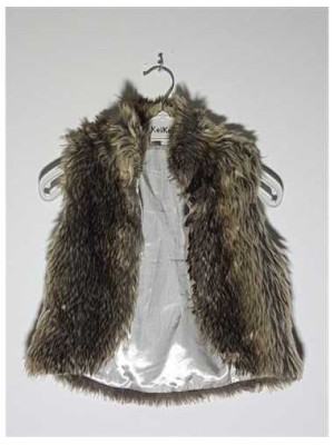 Vesta pentru copii din blanita artificiala Kiko&Koko