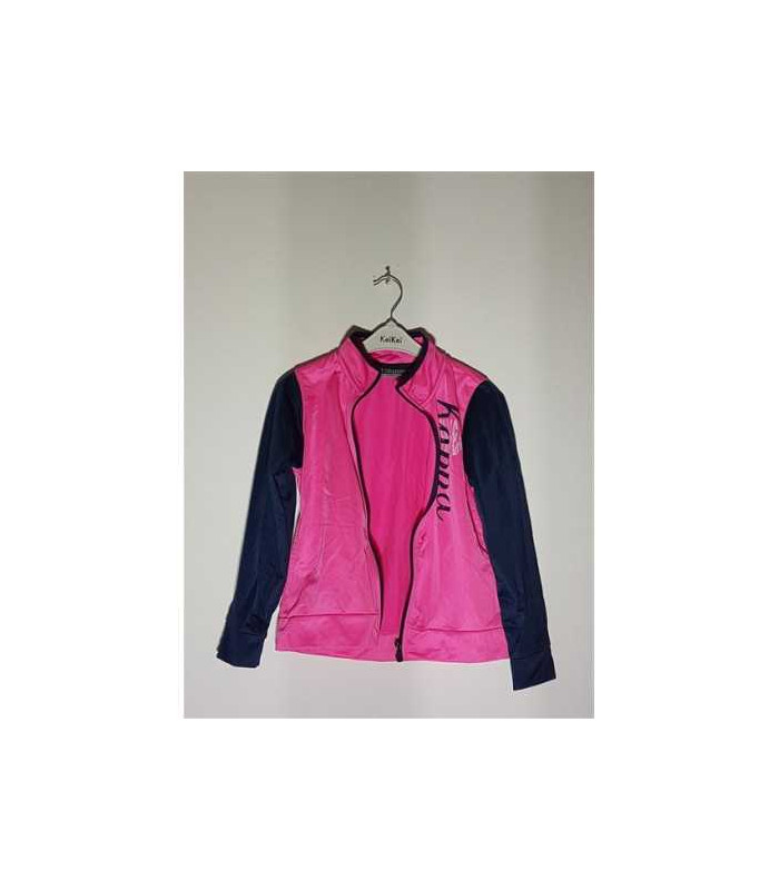 Bluzita sport cu model in doua culori