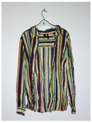 Camasa dama cu dungi multicolore MNG COLLECTION