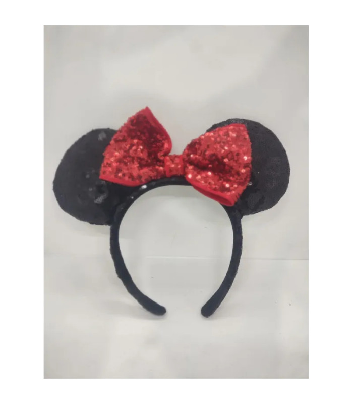 Bentita cu paiete model Minnie