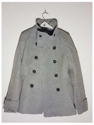 Palton dama cu buzunare laterale H&M