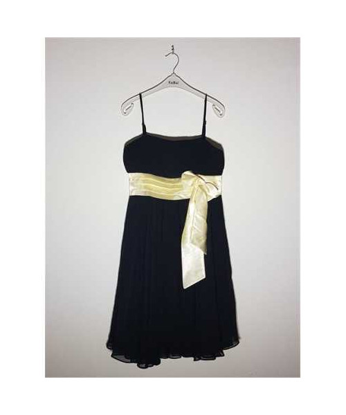 Rochita dama de ocazie accesorizata cu panglica SEVSER