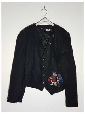 Sacou dama cu imprimeu colorat marimea 40