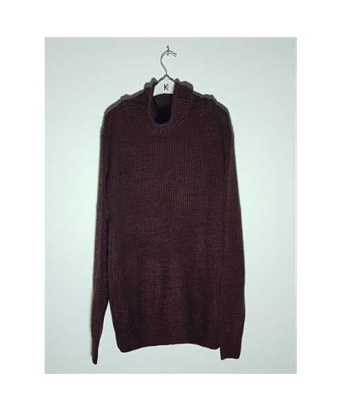 Pulover dama tricotat model cu gluga cu siret Pull&Bear