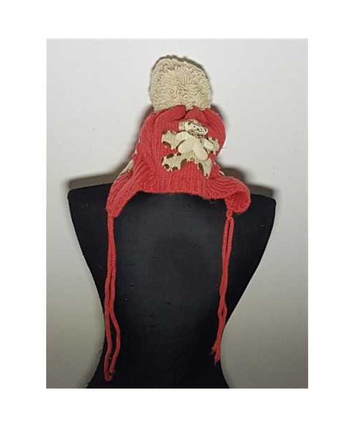 Caciula pentru fetite cu ursulet