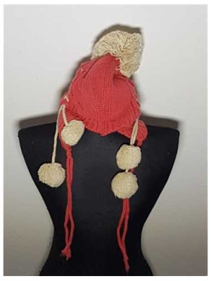 Caciula pentru fetite cu ursulet 2