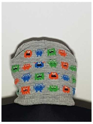 Set caciula si manusi pentru copii print Minecraft C&A 2