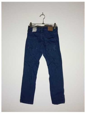 Pantaloni Jeans cu model rupt Sinsay 2