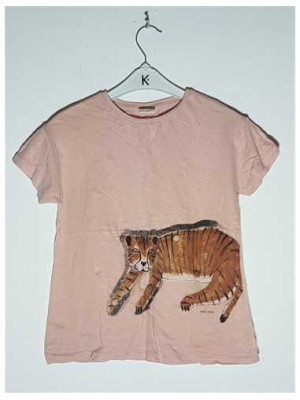 Tricou de vara pentru copii model cu print leopard Zara
