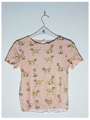 Tricou pentru fetite cu print animal H&M