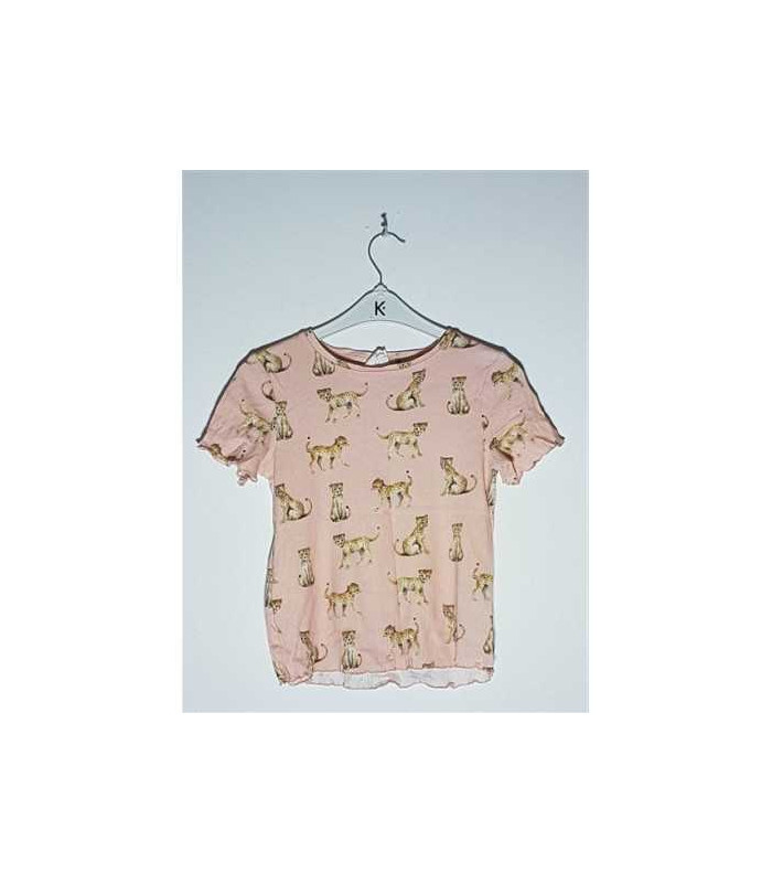 Tricou pentru fetite cu print animal H&M