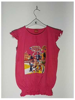 Tricou pentru fetite cu imprimeu multicolor Disney