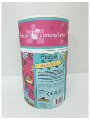 Puzzle Cunoastere Noriel - Harta Europei 150 piese