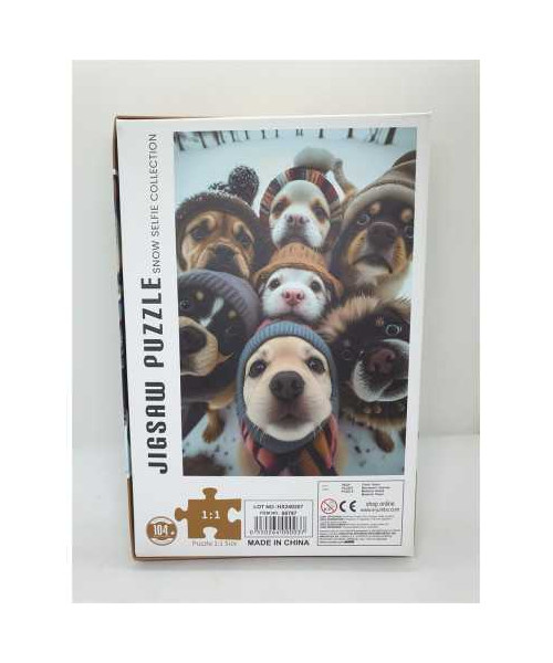 Puzzle catelusi in zapada 104 piese