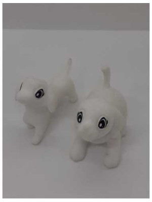 Set doua figurine catelusi simpatici