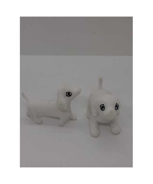 Set doua figurine catelusi simpatici