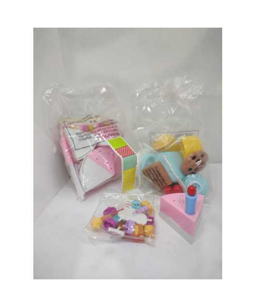 Set tort de jucarie si accesorii pentru copii 52 piese