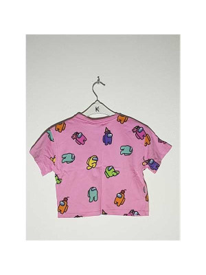 Tricou pentru copii cu imprimeu astronauti Zara 2