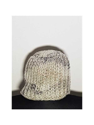 Set caciula de iarna si fular dama model cu franjuri