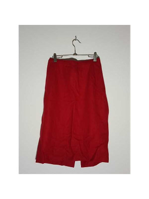 Fusta dama pentru toamna culoare rosu