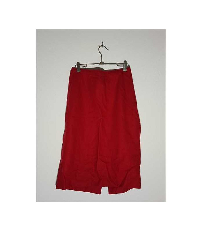 Fusta dama pentru toamna culoare rosu