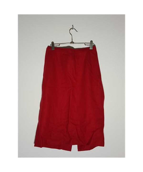 Fusta dama pentru toamna culoare rosu