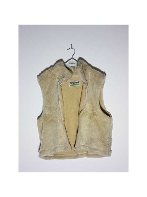 Vesta dama pufoasa din blanita artificiala Spalding