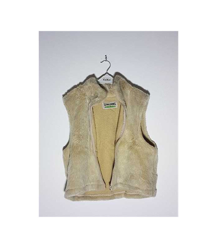 Vesta dama pufoasa din blanita artificiala Spalding