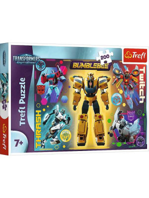 Puzzle Trefl - Transformes Bumblebee 200 piese
