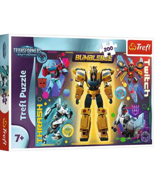 Puzzle Trefl - Transformes Bumblebee 200 piese