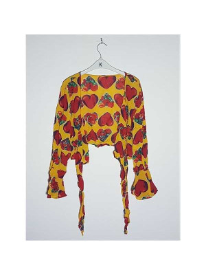  dama pentru primavara model cu print multicolor