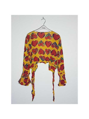  dama pentru primavara model cu print multicolor 2