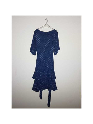 Rochita dama deosebita cu imprimeu buline RINA