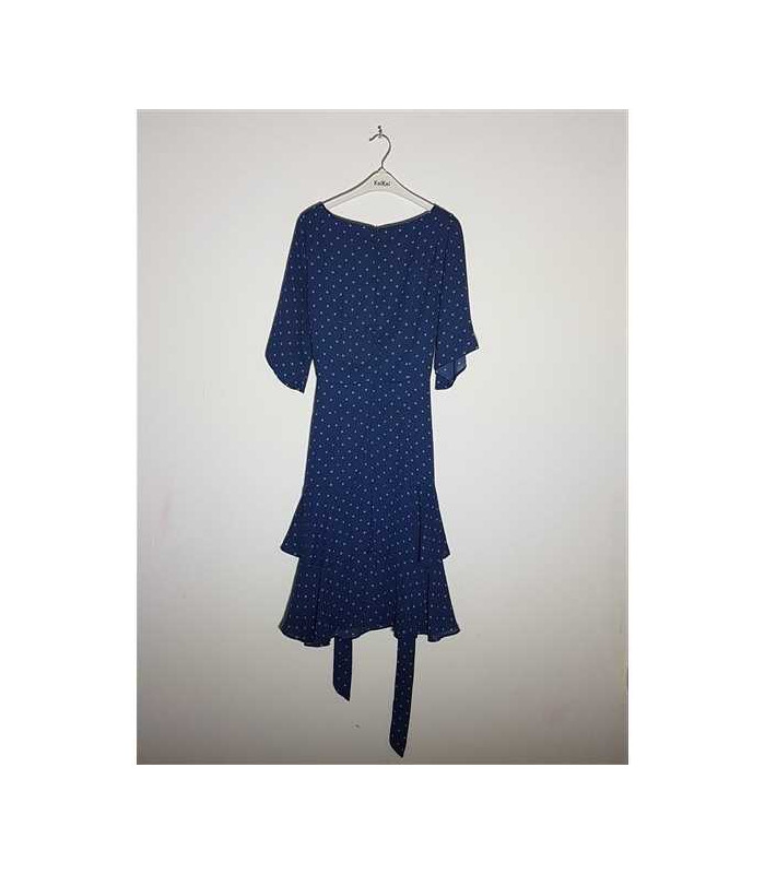 Rochita dama deosebita cu imprimeu buline RINA