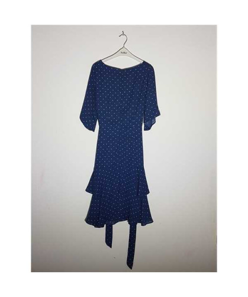 Rochita dama deosebita cu imprimeu buline RINA