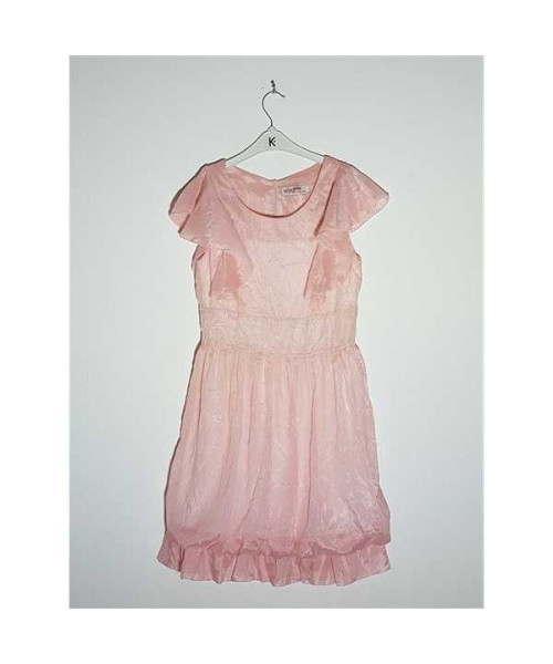 Rochita dama vaporoasa model cu volane la maneci