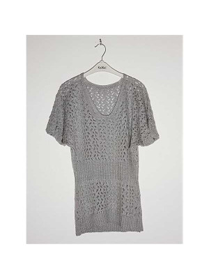 Bluzita dama tricotata model cu gaurele