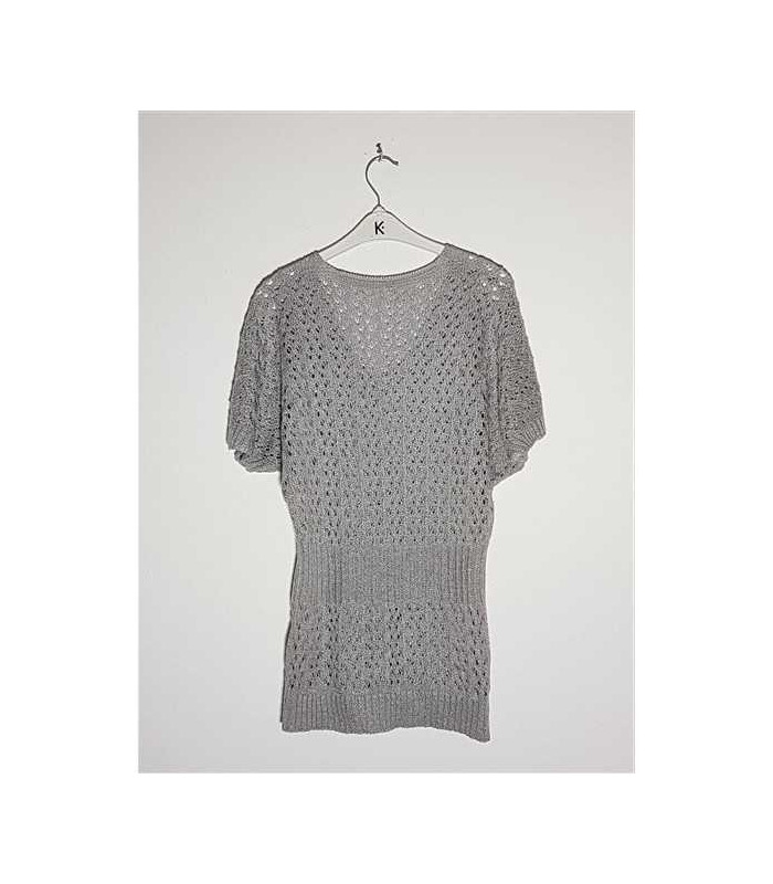 Bluzita dama tricotata model cu gaurele