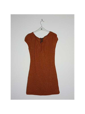 Rochita dama fara maneci model cu fermoar la spate