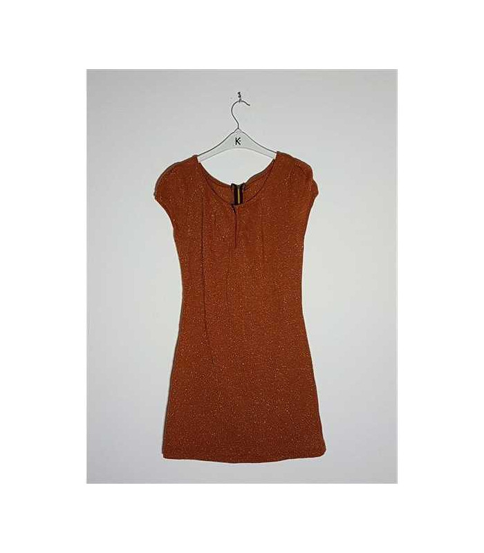 Rochita dama fara maneci model cu fermoar la spate